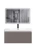 Picture of Milan GREY and WHITE Bathroom cabinet SET 900 mm L, 1 drawer, DELIVERED to MAIN Cities