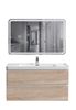 Picture of Milan SILVER OAK and WHITE 900 mm L Bathroom cabinet SET, 2 drawers, FREE delivery to JHB and Pretoria