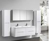 Picture of Venice BLACK and White double bathroom cabinet SET 1500 mm L, 4 drawers, DELIVERED to MAIN cities