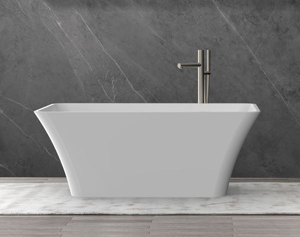 Picture of AURA Freestanding Seamless Acrylic bath, 1600 x 750 X 580 mm H, DELIVERED to main cities