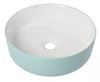 Picture of Bijiou Senseulle AZURE NAVY freestanding round basin 360 mm dia Vitreous China