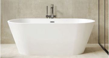 Picture of NOVA Freestanding bath 1680 x 800 x 580 mm H, FREE delivery to Johannesburg and Pretoria