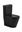 Picture of Gio Evora  BLACK Rimless close couple toilet