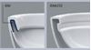 Picture of Gio Evora  BLACK Rimless close couple toilet