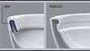 Picture of Gio Tavira  Rimless wall hung pan with soft close toilet seat