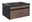 Picture of Bijiou Vague Noire Walnut Bathroom Cabinet with BLACK basin and Black sides, 600 mm L  ex Johannesburg