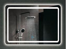 Picture of LED Mirror 800 L x 600 mm H with 1 function, Ref KW23F1