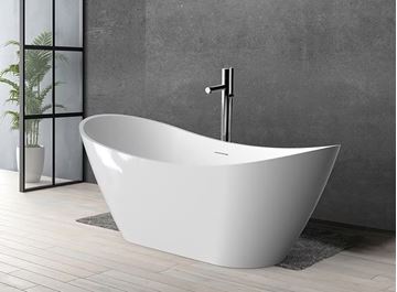 Picture of SALE CONTOUR Freestanding acrylic bath 1700 x 780 x 680 mm H, FREE delivery to Johannesburg and Pretoria