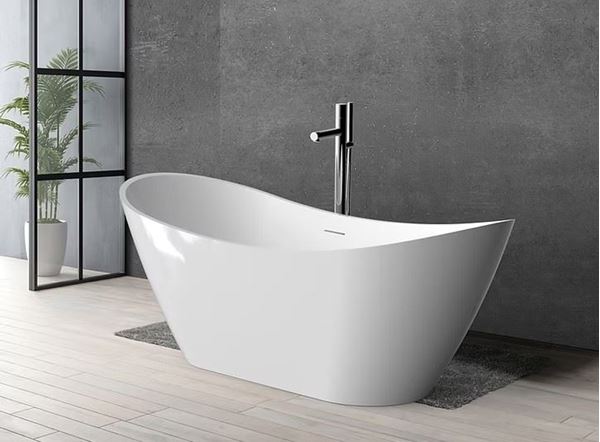 Picture of SALE CONTOUR Freestanding acrylic bath 1700 x 780 x 680 mm H, FREE delivery to Johannesburg and Pretoria